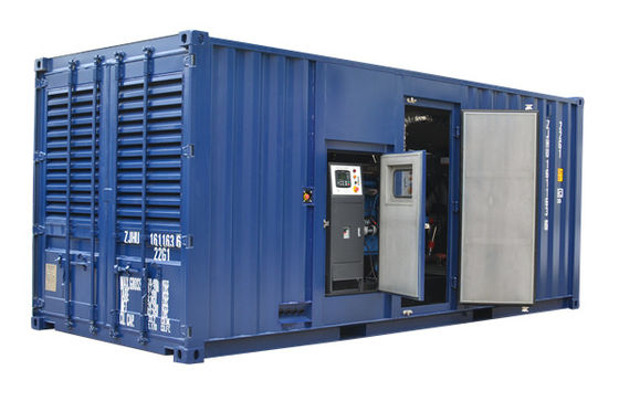 1250KVA Perkins Silent Diesel Generator 50Hz 1500rpm لبنك الصناعة