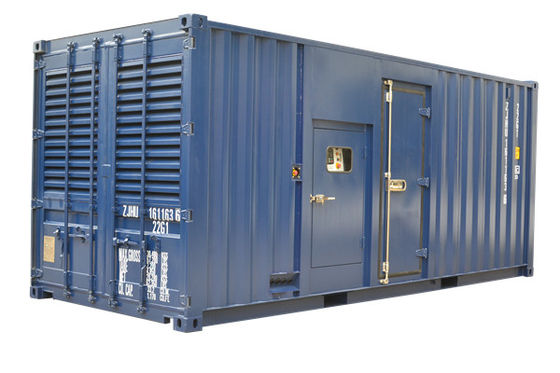 1250KVA Perkins Silent Diesel Generator 50Hz 1500rpm لبنك الصناعة