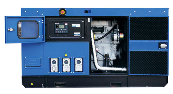 عازل للصوت 1500 دورة في الدقيقة مولد ديزل صامت 24kw 30kva مدعوم من محرك Y4100D