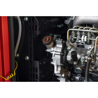 مولد كهربائي ديزل احترافي 125 كيلو فولت أمبير، 100 كيلو واط، صامت، مجموعة مولدات كهربائية