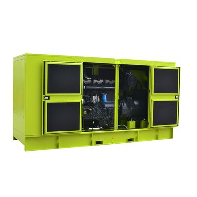 مولد الديزل الصامت 375kva الطاقة الاحتياطية 300kw 50 هرتز نموذج المحرك DP126CB مناسب للصناعة والتجارية